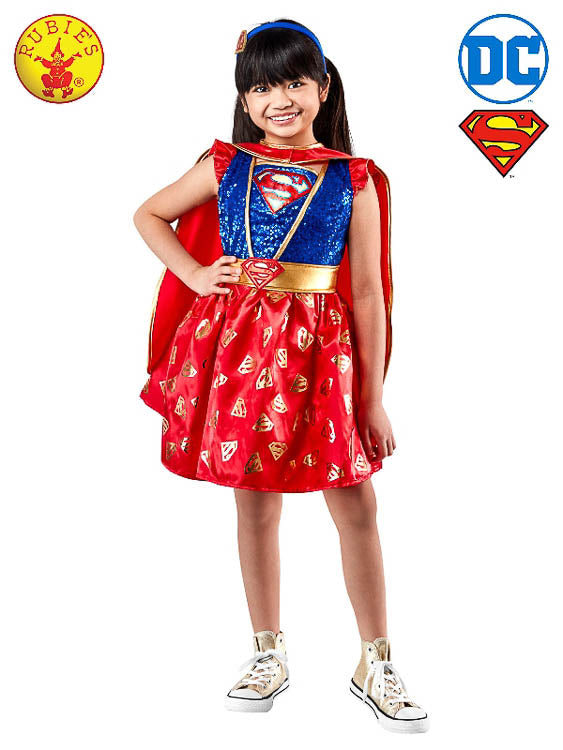 SUPERGIRL PREMIUM COSTUME, CHILD - Little Shop of Horrors