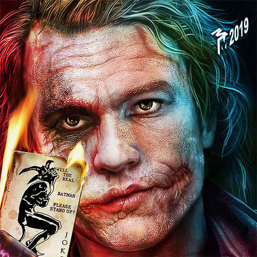 Heath Ledger Joker: Art Print - Little Shop of Horrors