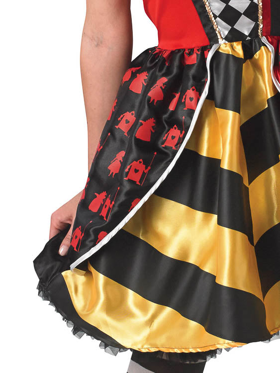 RED QUEEN OF HEARTS COSTUME, ADULT - Little Shop of Horrors