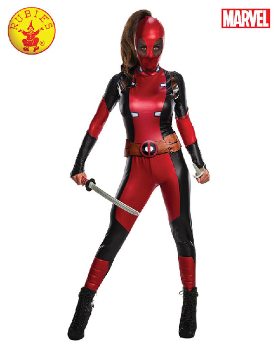 DEADPOOL SECRET WISHES COSTUME, ADULT - Little Shop of Horrors