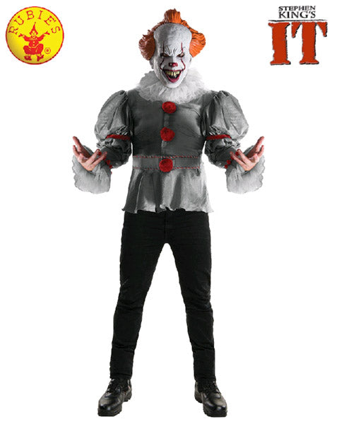 PENNYWISE 'IT' DELUXE COSTUME, ADULT - Little Shop of Horrors