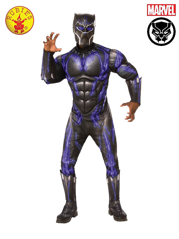 BLACK PANTHER BATTLE COSTUME, ADULT - Little Shop of Horrors