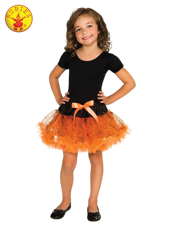 ORANGE HALLOWEEN TUTU SKIRT, CHILD - Little Shop of Horrors