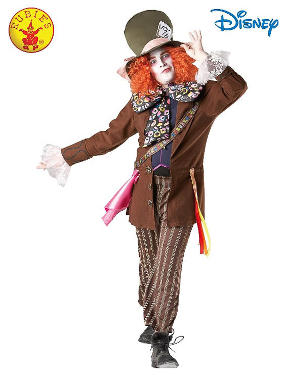 MAD HATTER DELUXE COSTUME, ADULT - Little Shop of Horrors