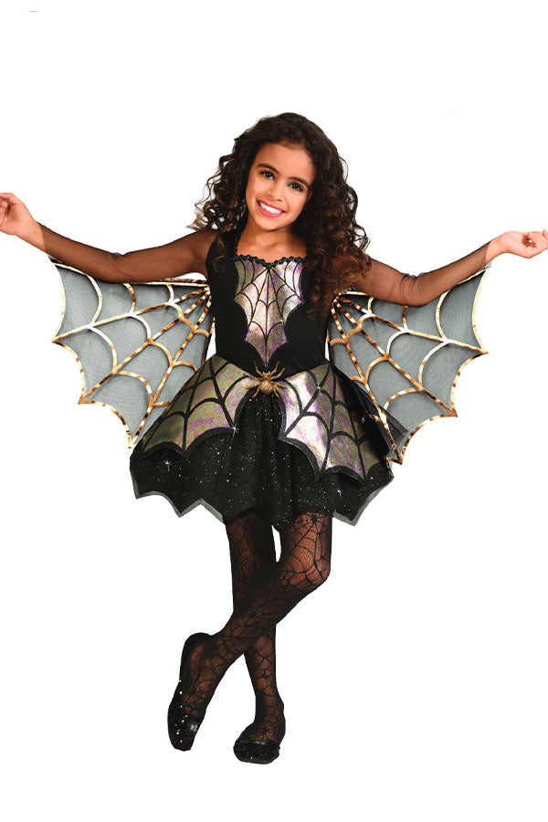 HALLOWEEN SPIDER GIRL IRIDESCENT COSTUME - Little Shop of Horrors