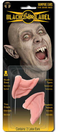 Black Label Latex Prosthetic: Vampire Ears - Little Shop of Horrors