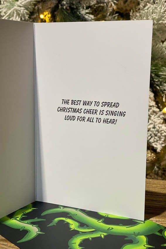 Buddy the Elf Christmas Card - Little Shop of Horrors - Mornington Peninsula Melbourne