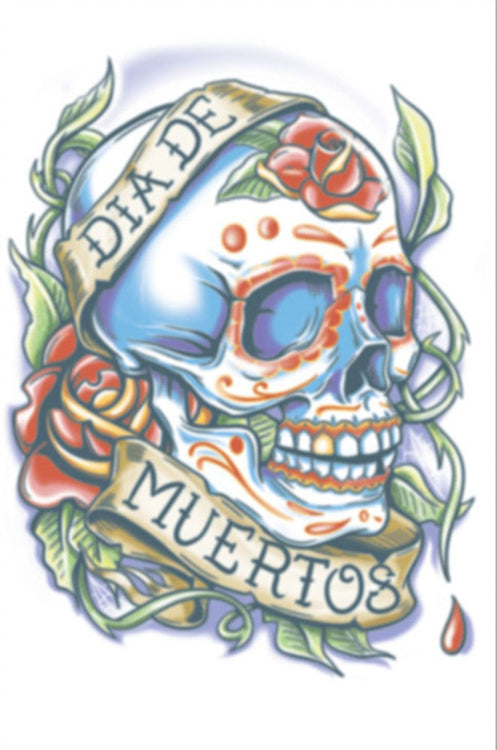 Day of the Dead La Rosa Tattoo - Little Shop of Horrors