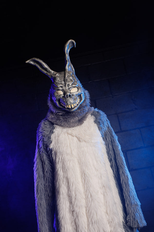 Donnie Darko Frank the Bunny Halloween Costume Hire. Proudly by and available at, Little Shop of Horrors Costumery 6/1 Watt Rd Mornington & Melbourne