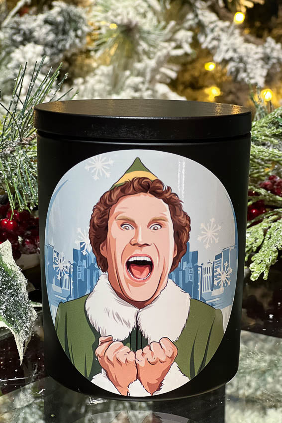 Christmas Candle: Buddy the Elf - Little Shop of Horrors