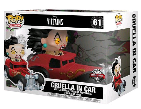 Disney 101 Dalmations: Cruella in Car Pop! - Little Shop of Horrors
