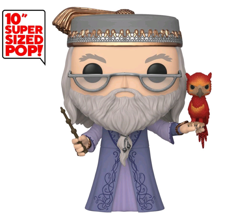 Harry Potter: Dumbledore with Fawkes 10" Pop! - Little Shop of Horrors