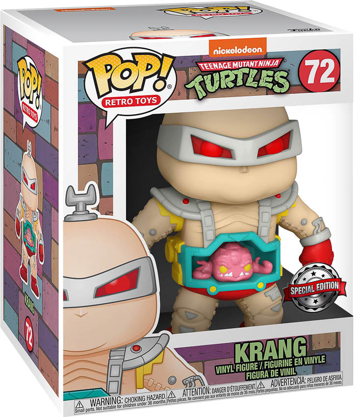 Teenage Mutant Ninja Turtles (1987) - Krang with Android Body 6” Super Sized Pop! Vinyl Figure - Little Shop of Horrors