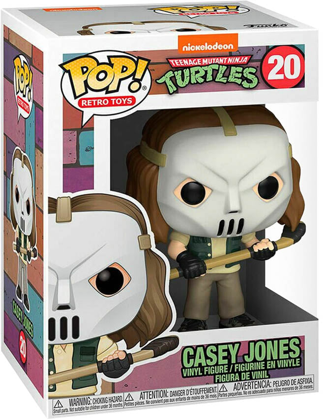 Teenage Mutant Ninja Turtles (1990) - Casey Jones Pop! Vinyl Figure - Little Shop of Horrors