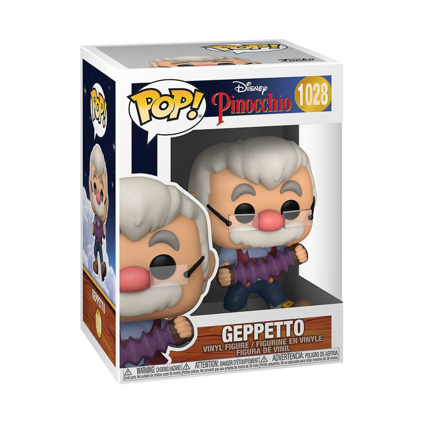 Pinocchio - Gepetto with Accordion 80th Anniversary Pop! Vinyl - Little Shop of Horrors