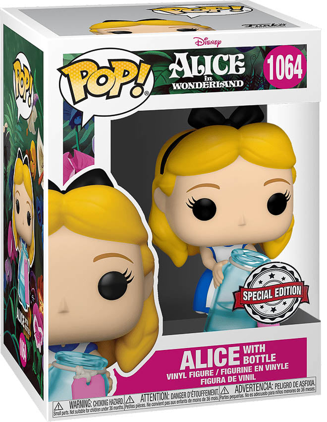 Alice in Wonderland - Alice with Bottle 70th Anniversary US Exclusive Pop! Vinyl [RS] - Little Shop of Horrors