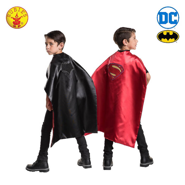 BATMAN TO SUPERMAN REVERSIBLE CAPE - CHILD - Little Shop of Horrors