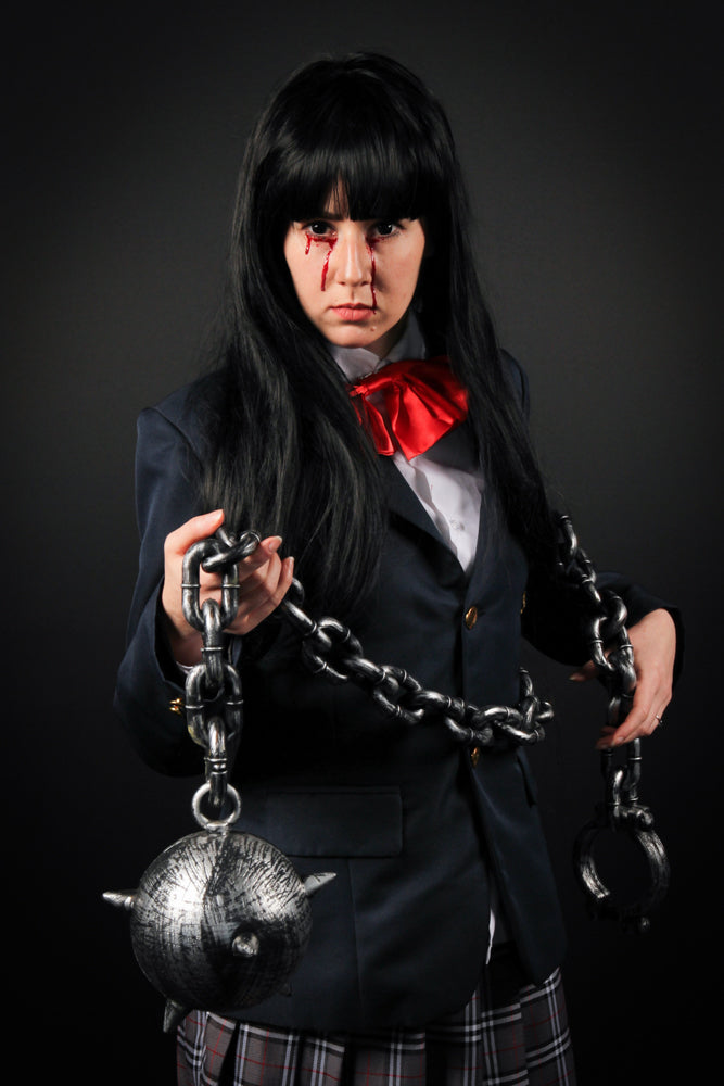 Gogo Yubari. From Quentin Tarantino's epic masterpiece, Kill Bill. Costume Hire or Cosplay, plus Makeup and Photography. Proudly by and available at, Little Shop of Horrors Costumery Mornington & Melbourne.