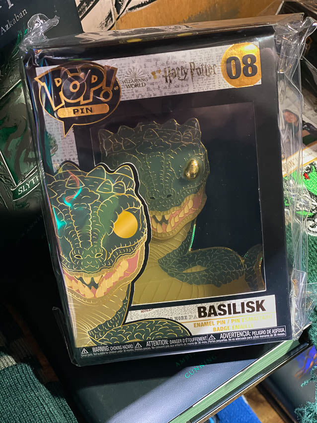 Harry Potter - Basilisk 4" Pop! Enamel Pin - Little Shop of Horrors