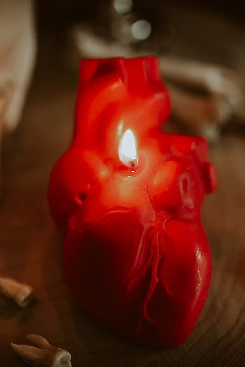 Anatomical Heart Candle - Little Shop of Horrors