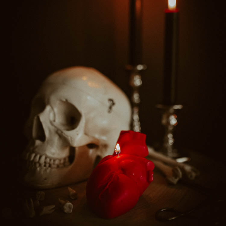 Anatomical Heart Candle - Little Shop of Horrors