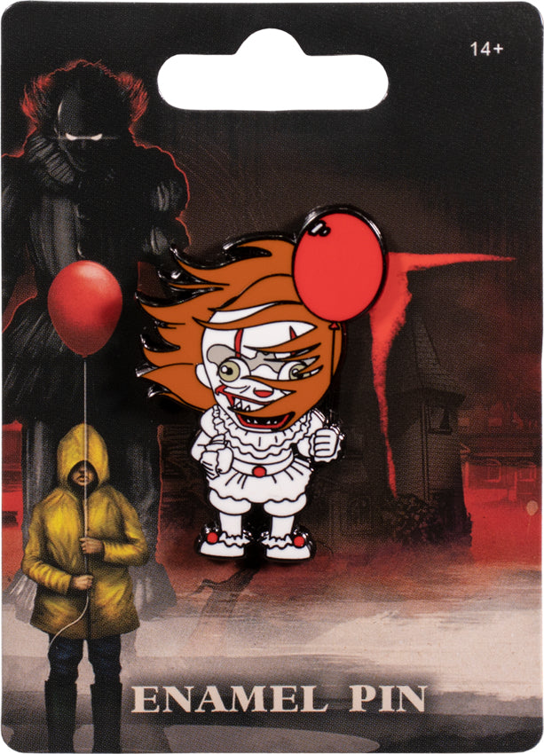 It: Pennywise Chibi Sweeping Hair Enamel Pin - Little Shop of Horrors