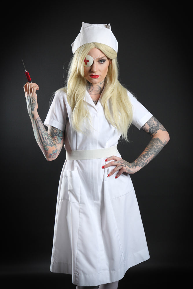 Elle Driver From Quentin Tarantino's epic masterpiece, Kill Bill. Costume Hire or Cosplay, plus Makeup and Photography. Proudly by and available at, Little Shop of Horrors Costumery Mornington & Melbourne