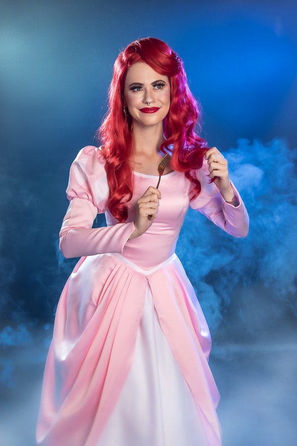 Disney The Little Mermaid Princess Ariel Costume Hire or Cosplay, plus Makeup and Photography. Proudly by and available at, Little Shop of Horrors Costumery 6/1 Watt Rd Mornington & Melbourne