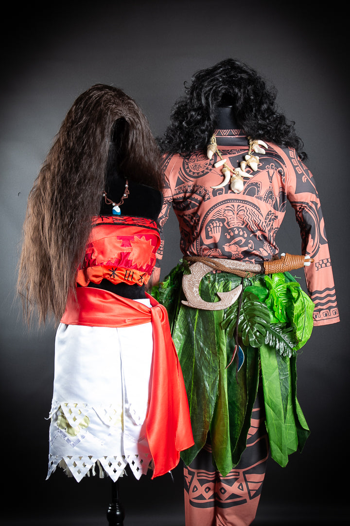 Moana Costume Hire or Cosplay, plus Makeup and Photography. Proudly by and available at, Little Shop of Horrors Costumery 6/1 Watt Rd Mornington & Melbourne