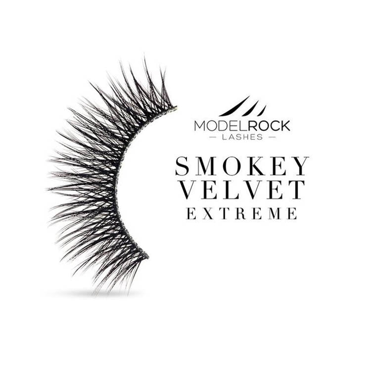 MODELROCK Lashes: Smokey Velvet 'EXTREME' Double Layer - Little Shop of Horrors