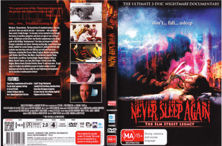 Never Sleep Again - The Elm Street Legacy DVD - Little Shop of Horrors