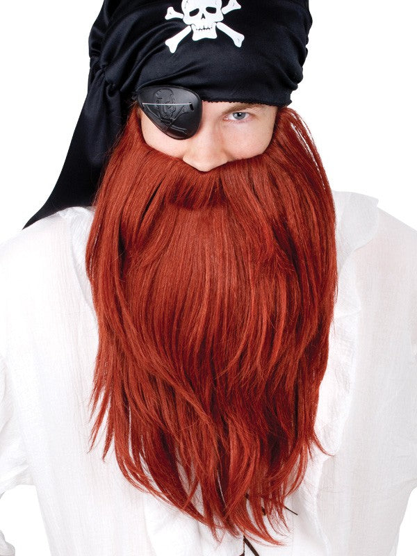 Pirate Beard & Mo Jumbo Set Ginger - Little Shop of Horrors