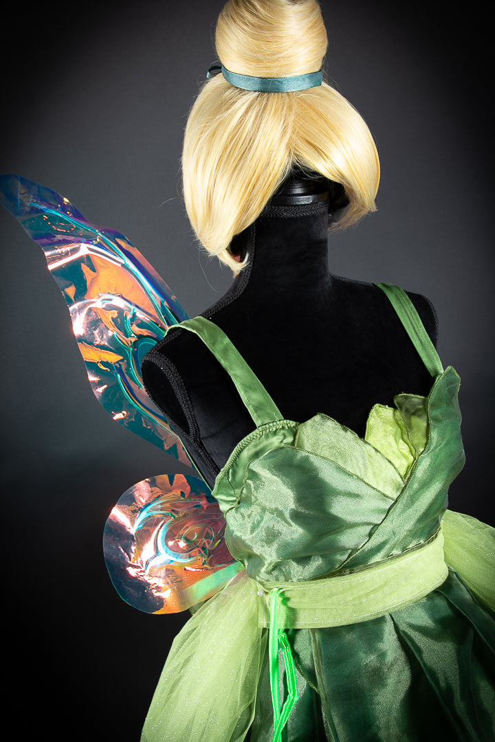 Peter Pan Tinkerbell Costume Hire or Cosplay, plus Makeup and Photography. Proudly by and available at, Little Shop of Horrors Costumery Mornington, Frankston & Melbourne