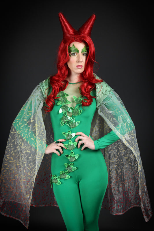 Poison Ivy Costume Hire or Cosplay, plus Makeup and Photography. Proudly by and available at, Little Shop of Horrors Costumery 6/1 Watt Rd Mornington & Melbourne www.littleshopofhorrors.com.au