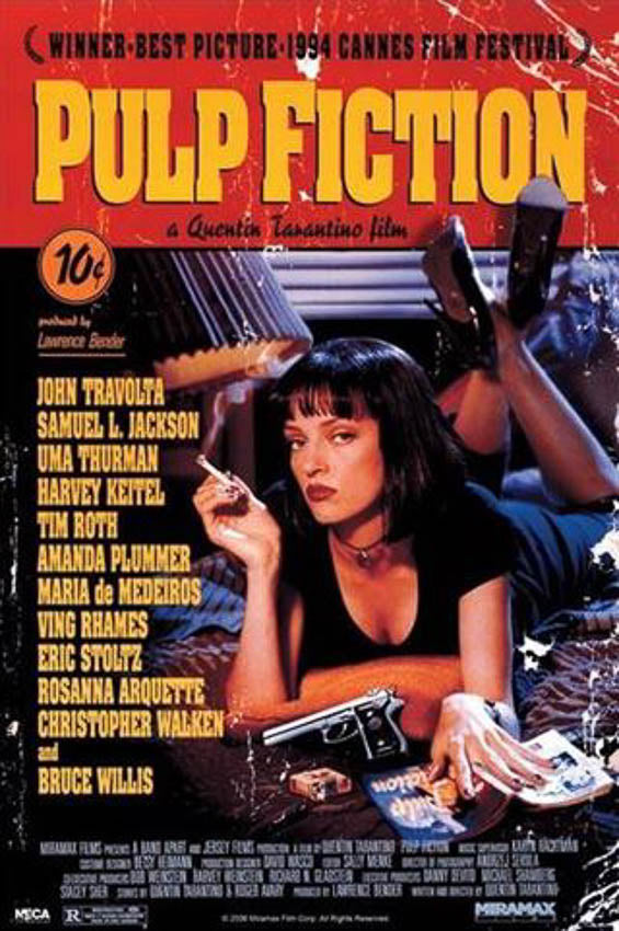 Pulp Fiction Mia Wallace Poster (17) - Little Shop of Horrors