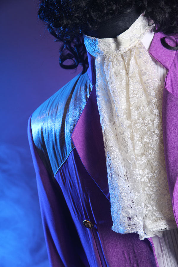 Prince Purple Rain 1980s Costume Hire or Cosplay, plus Makeup and Photography. Proudly by and available at, Little Shop of Horrors Costumery 6/1 Watt Rd Mornington & Melbourne