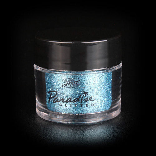 Mehron Paradise Glitter:  Pastel Blue - Little Shop of Horrors