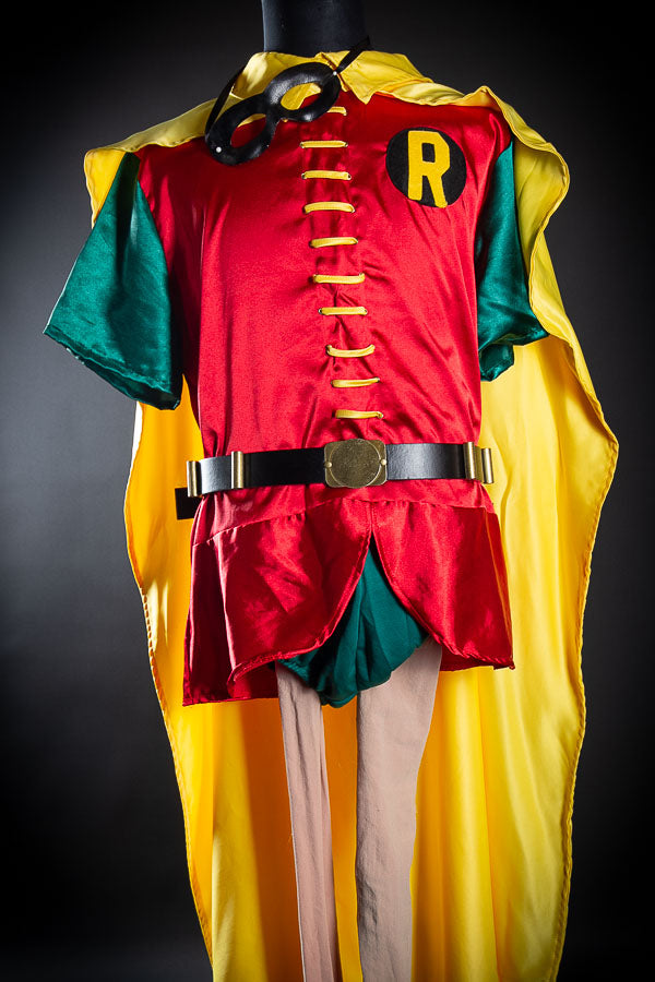 Batman & Robin Costume Hire or Cosplay, plus Makeup and Photography. Proudly by and available at, Little Shop of Horrors Costumery 6/1 Watt Rd Mornington & Melbourne