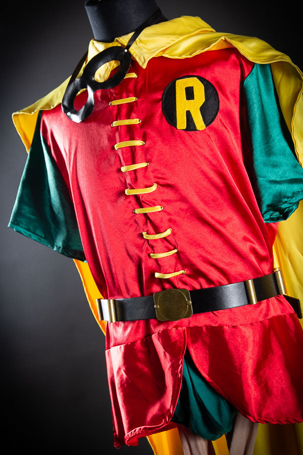Batman & Robin Costume Hire or Cosplay, plus Makeup and Photography. Proudly by and available at, Little Shop of Horrors Costumery 6/1 Watt Rd Mornington & Melbourne