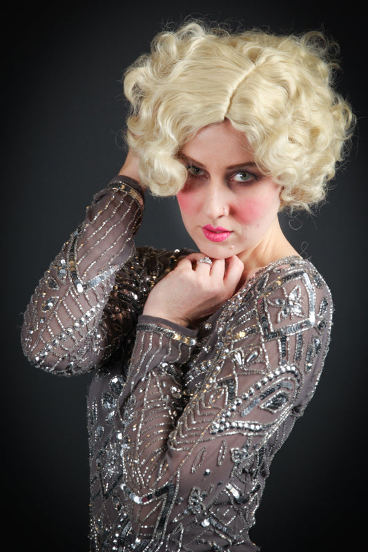 Chicago the Musical Roxie Hart 1920s Costume Hire or Cosplay, plus Makeup and Photography. Proudly by and available at, Little Shop of Horrors Costumery 6/1 Watt Rd Mornington & Melbourne