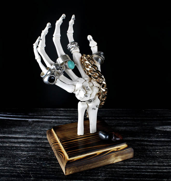 Skeleton Hand Jewellery Stand - Little Shop of Horrors