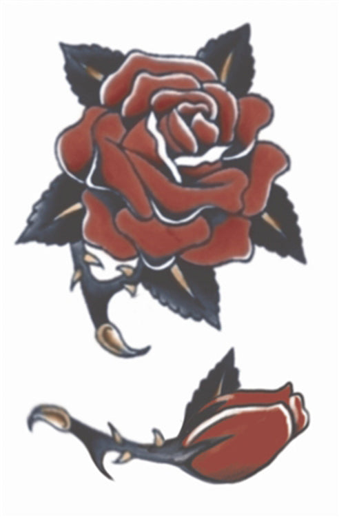 Vintage 1940 Rose Tattoo - Little Shop of Horrors