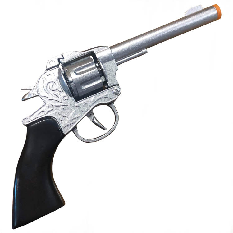 Diecast Wild West Pistol: Silver - Little Shop of Horrors