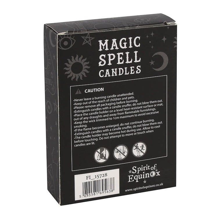 Magic Spell Candles: Light Blue 'Peace' - Little Shop of Horrors