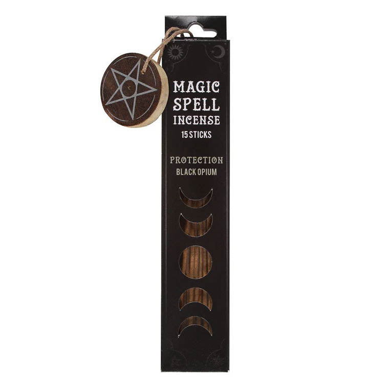 Magic Spell Incense: Black Opium 'Protection' - Little Shop of Horrors