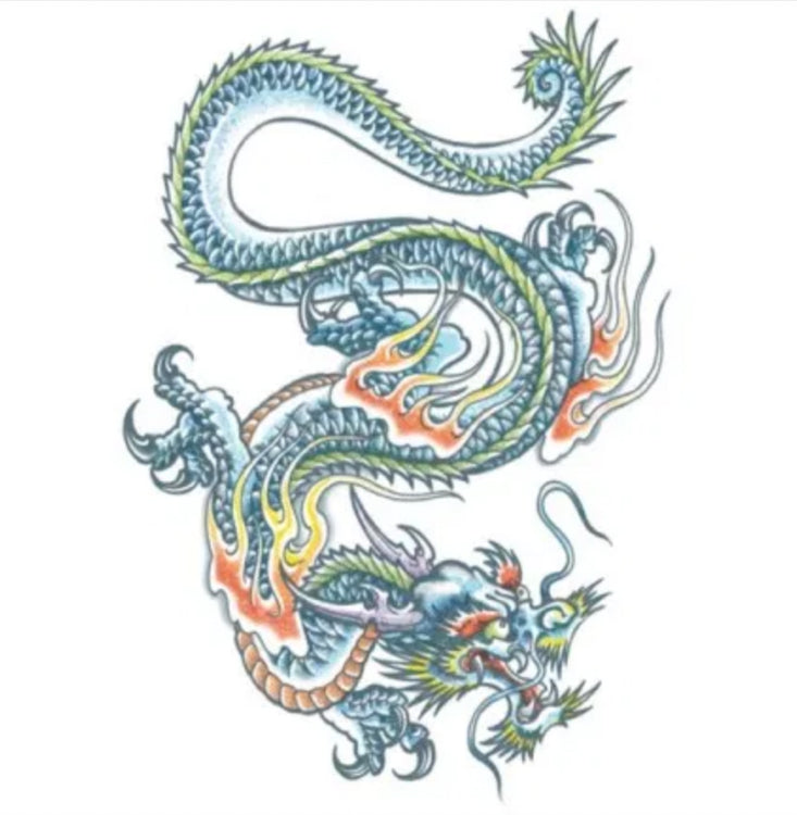 XL Tattoo: Dragon - Little Shop of Horrors